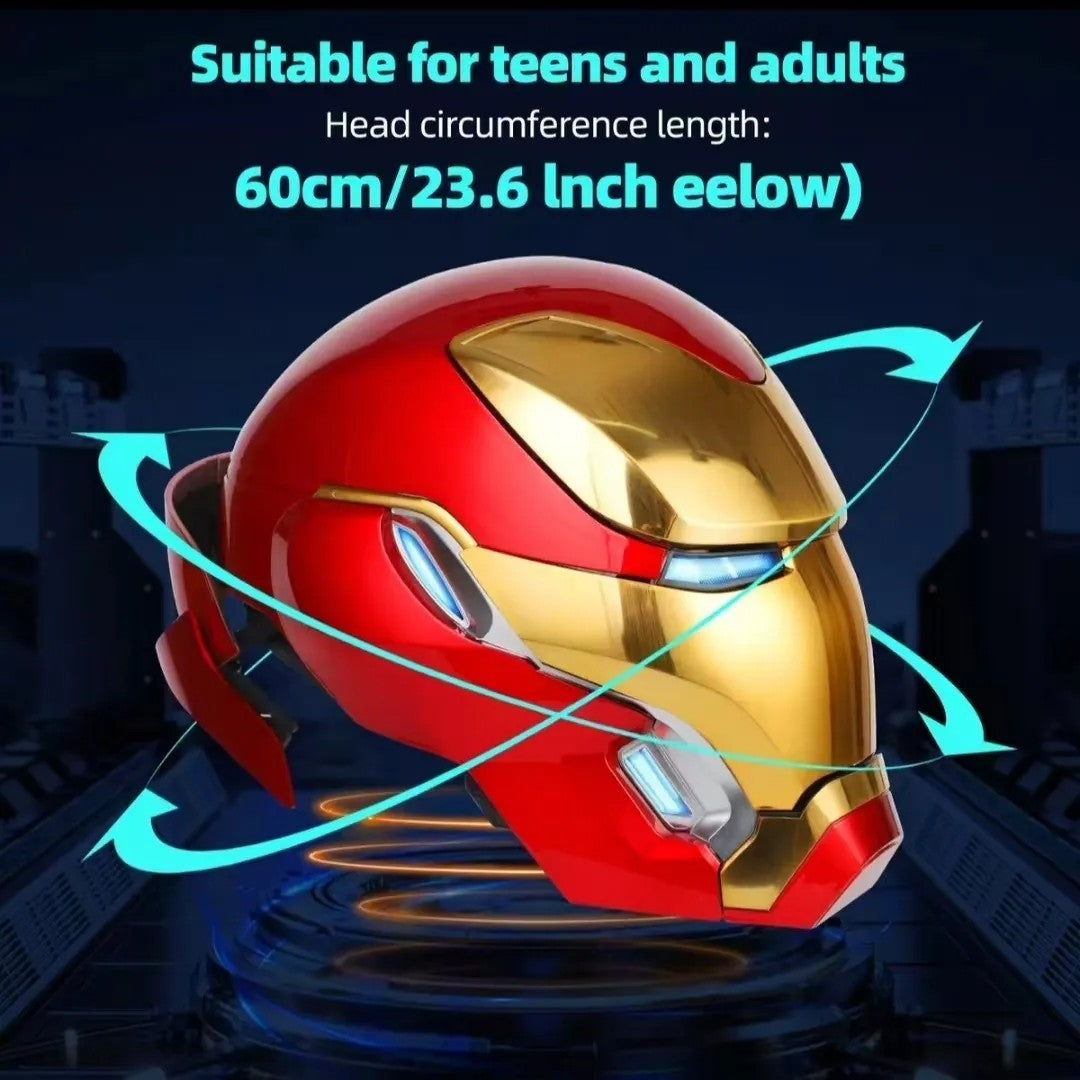 Mechahead MK50 Iron Man Helmet | Wearable 1:1 Collectible with Voice Control