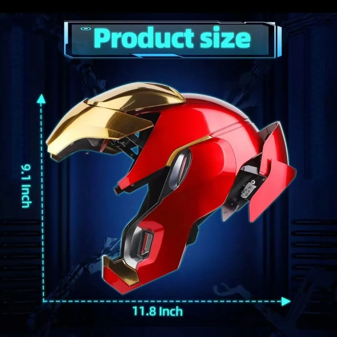 Mechahead MK50 Iron Man Helmet | Wearable 1:1 Collectible with Voice Control