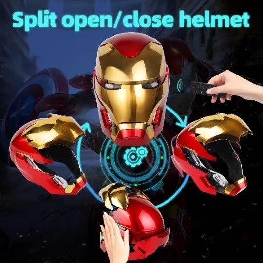 Mechahead MK50 Iron Man Helmet | Wearable 1:1 Collectible with Voice Control