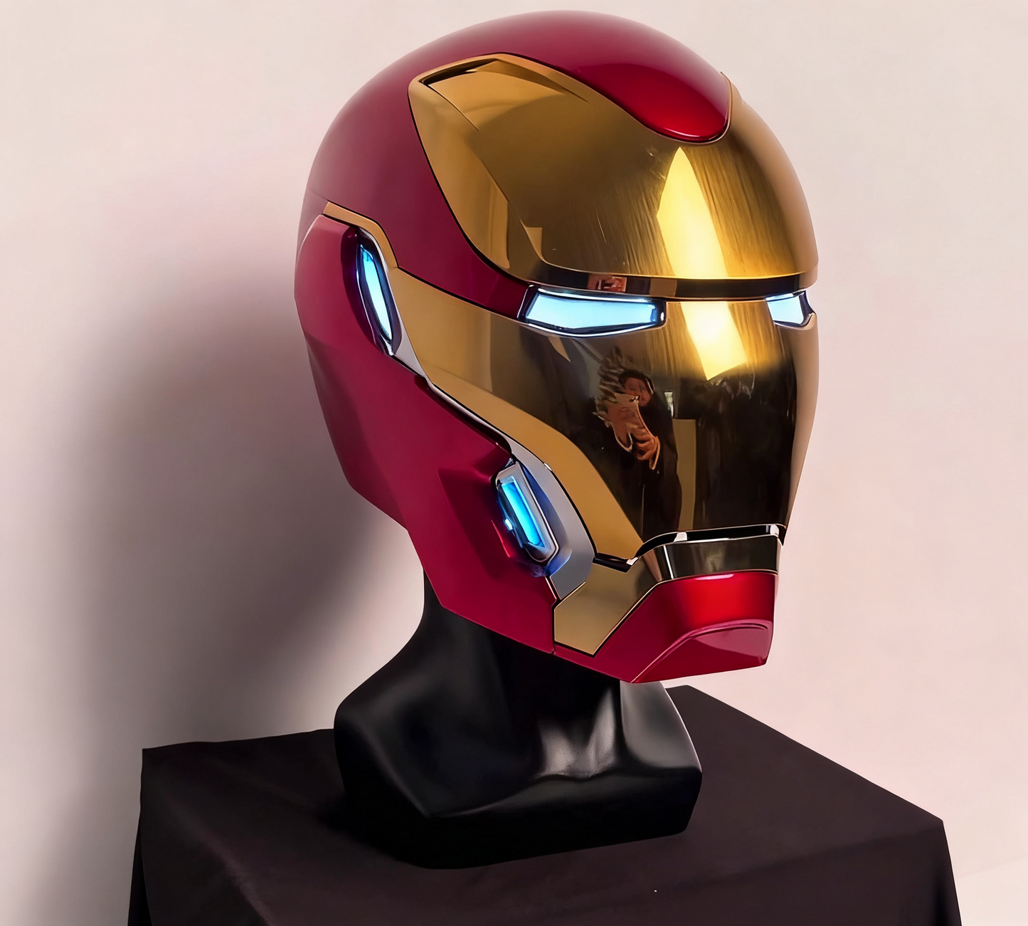 Mechahead MK50 Iron Man Helmet | Wearable 1:1 Collectible with Voice Control