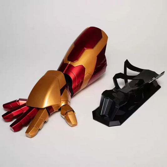 MK42 Iron Man Arm 1:1 Gauntlet – LED & Green Laser, Voice Control