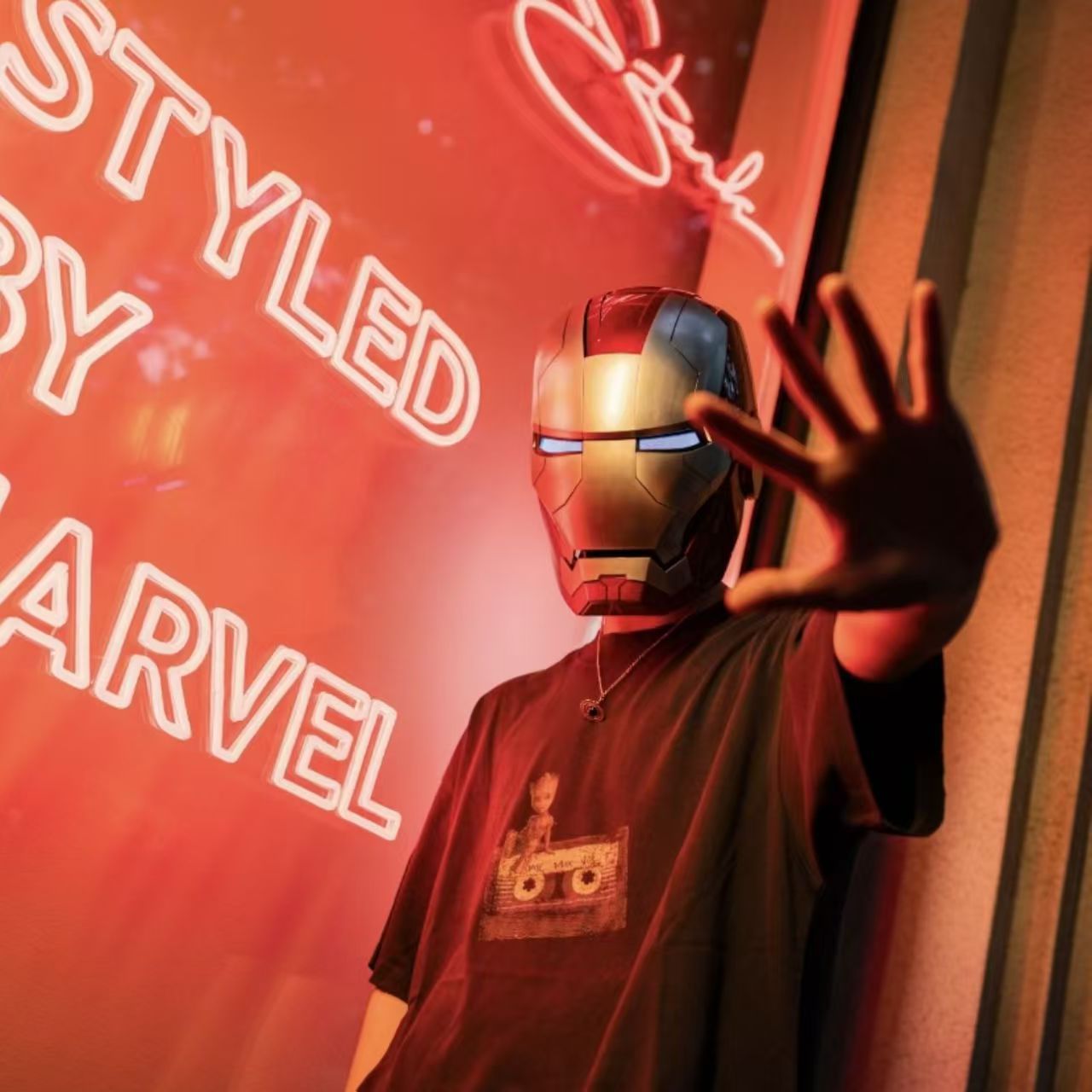 Mechahead Iron Man MK5 Helmet | English Version | Voice Control | 1:1 Wearable Collectible Mask