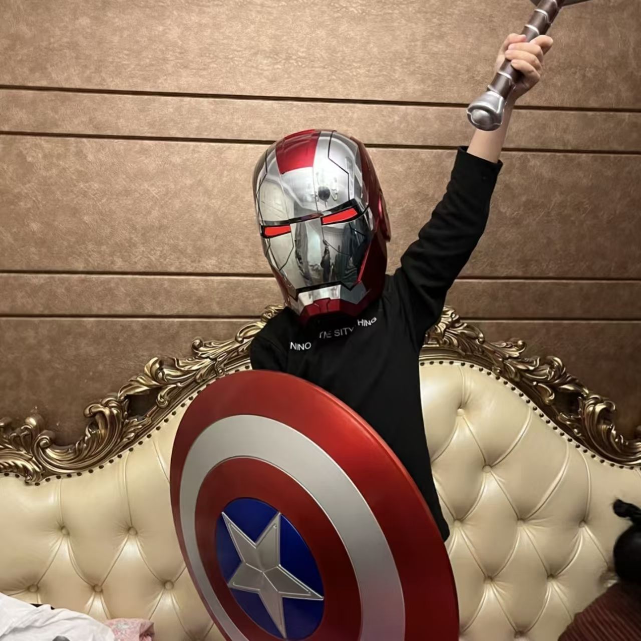 Mechahead Iron Man MK5 Helmet | English Version | Voice Control | 1:1 Wearable Collectible Mask