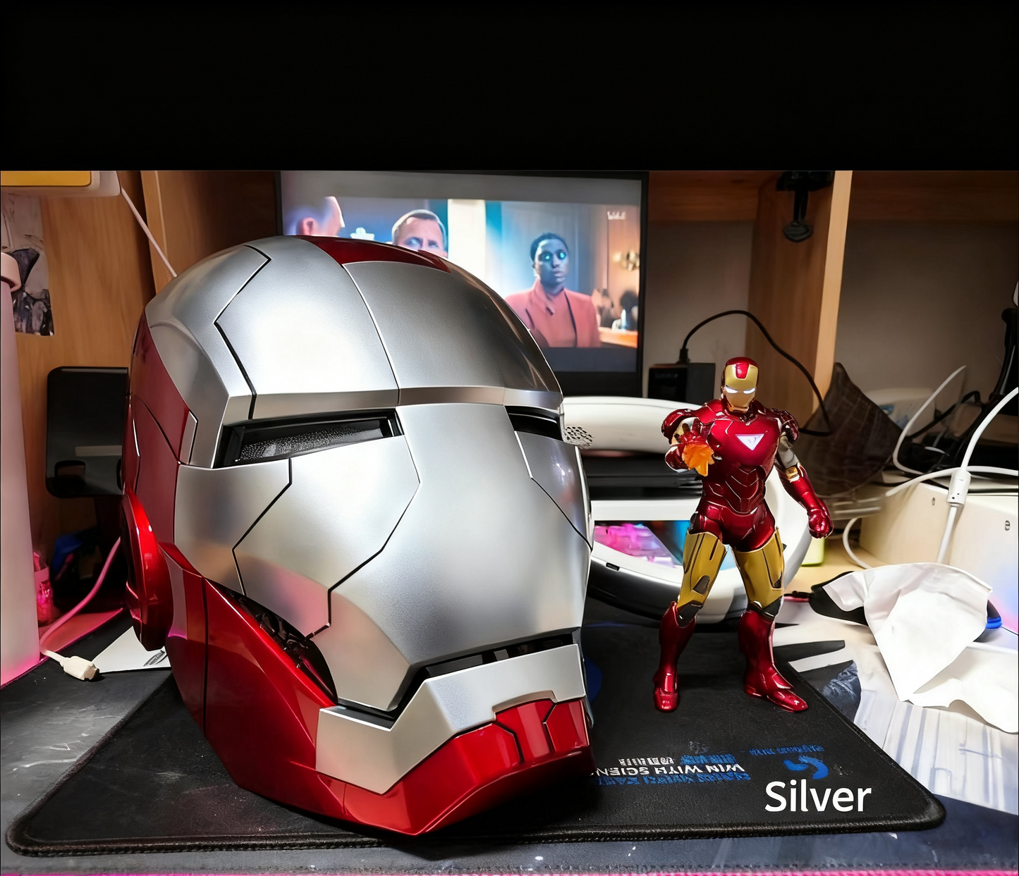 Mechahead Iron Man MK5 Helmet | English Version | Voice Control | 1:1 Wearable Collectible Mask