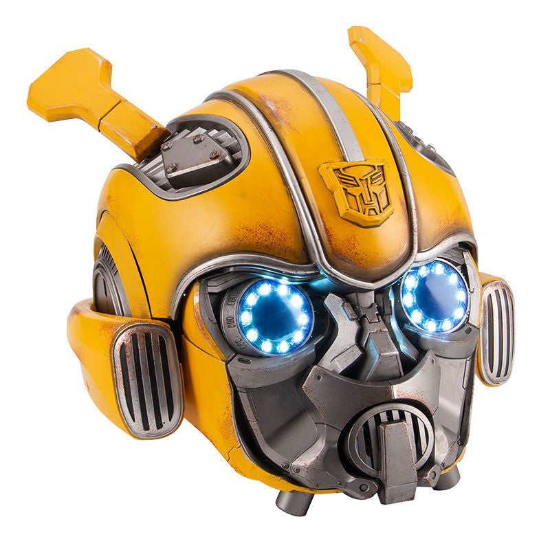 Bumblebee Transformation Helmet | Voice, Touch & Remote Control | 1:1 Wearable Collectible