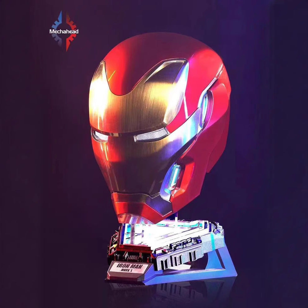 Mechahead MK50 Iron Man Helmet | Wearable 1:1 Collectible with Voice Control