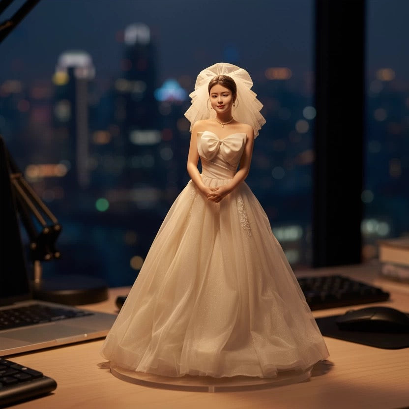 AI Custom 3D Printed Figurine | Full-Color Resin Model Design & Printing Service