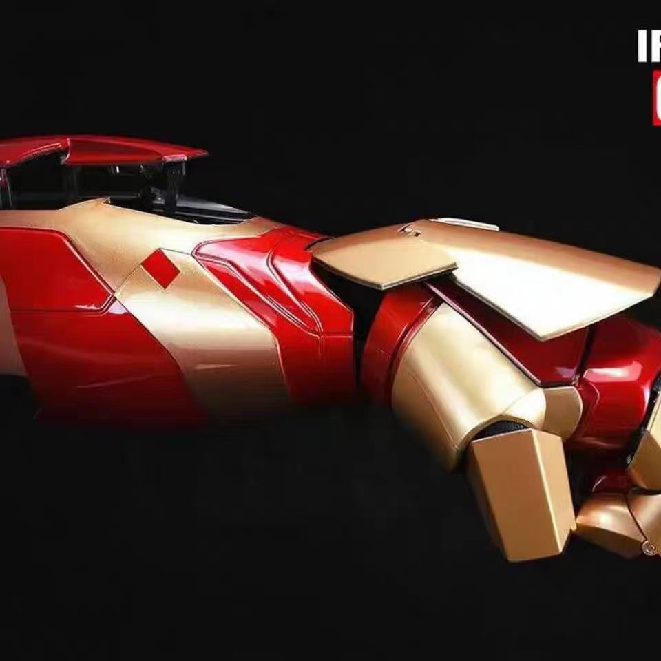 MK42 Iron Man Arm 1:1 Gauntlet – LED & Green Laser, Voice Control