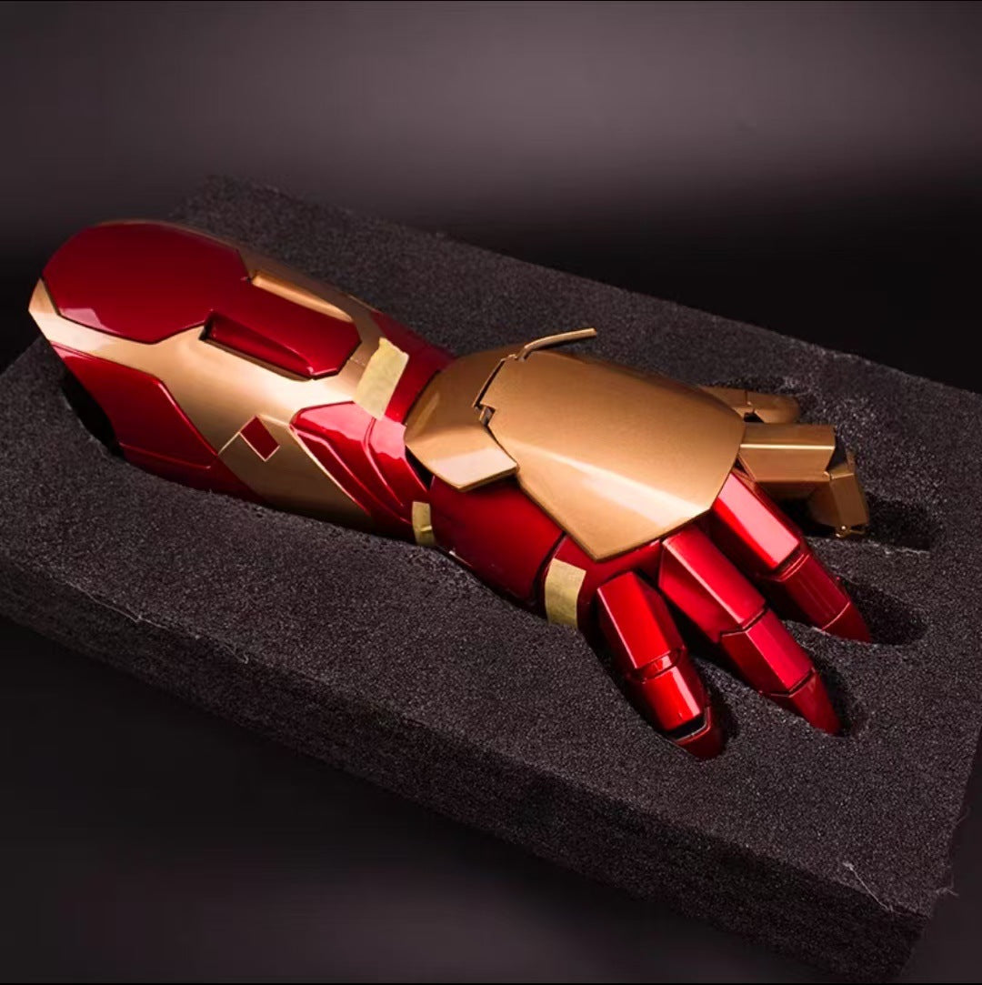 MK42 Iron Man Arm 1:1 Gauntlet – LED & Green Laser, Voice Control