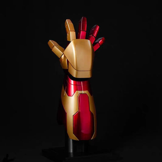 MK42 Iron Man Arm 1:1 Gauntlet – LED & Green Laser, Voice Control