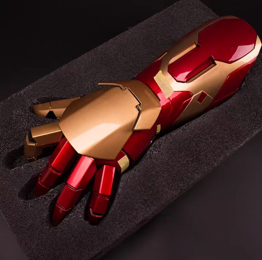 MK42 Iron Man Arm 1:1 Gauntlet – LED & Green Laser, Voice Control