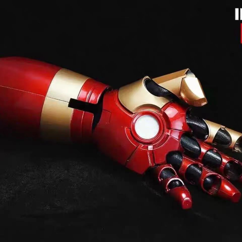 MK42 Iron Man Arm 1:1 Gauntlet – LED & Green Laser, Voice Control