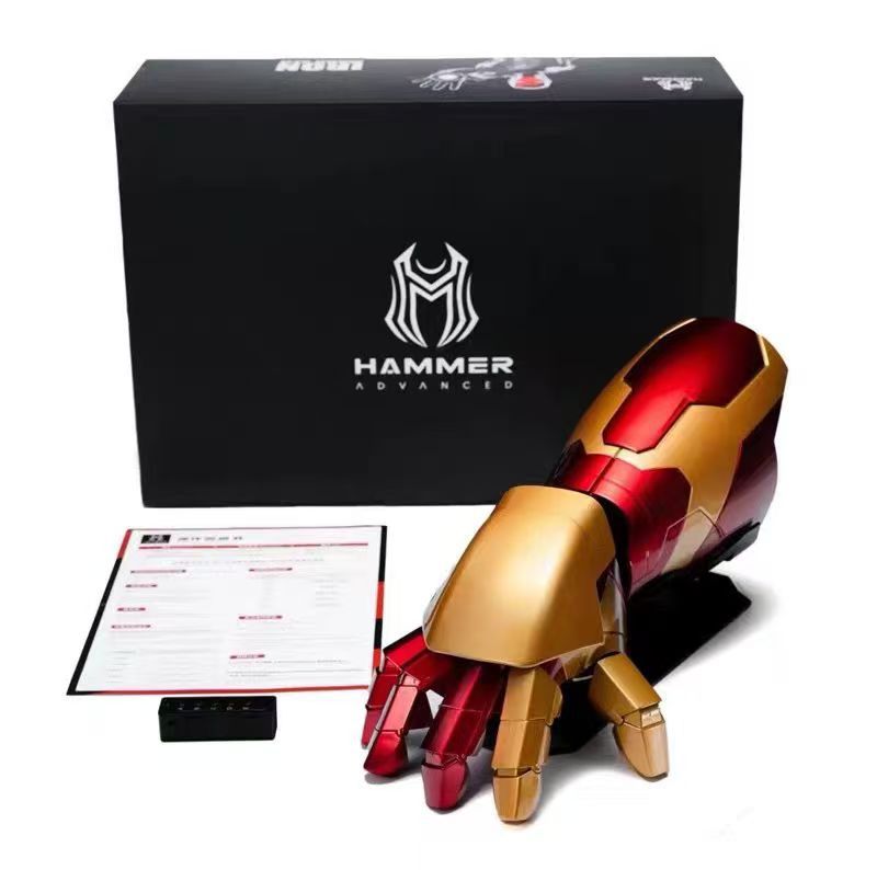 MK42 Iron Man Arm 1:1 Gauntlet – LED & Green Laser, Voice Control
