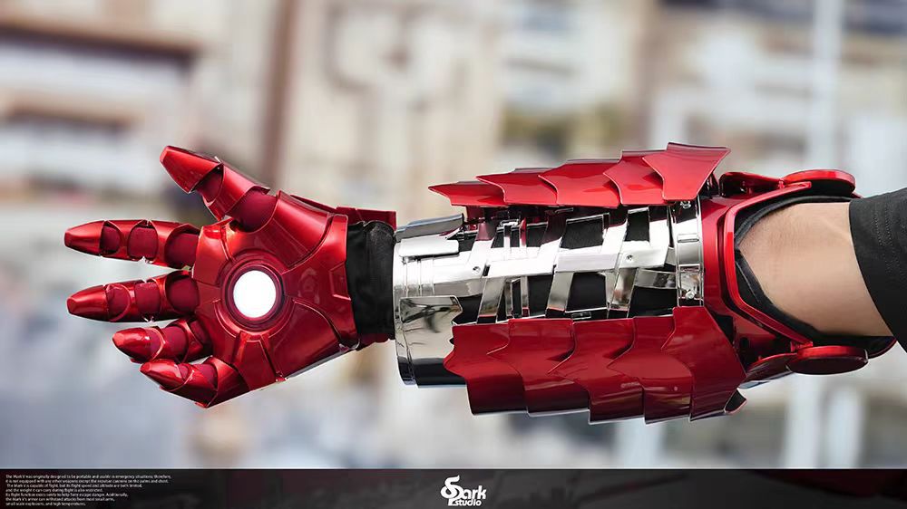 MK5 Wearable Arm & Hand Replica | Voice + Touch + Remote Control Collectible Prop | 1:1 Full Metal Finish