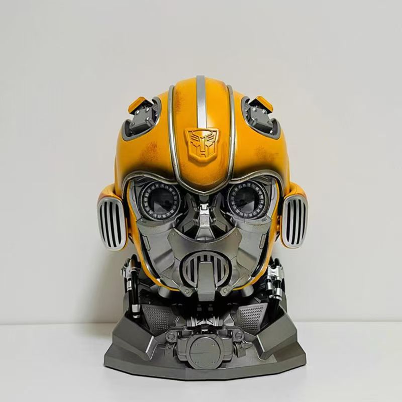 Bumblebee Transformation Helmet | Voice, Touch & Remote Control | 1:1 Wearable Collectible