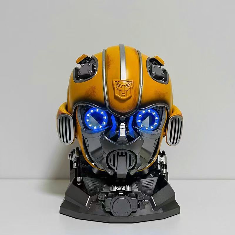 Bumblebee Transformation Helmet | Voice, Touch & Remote Control | 1:1 Wearable Collectible
