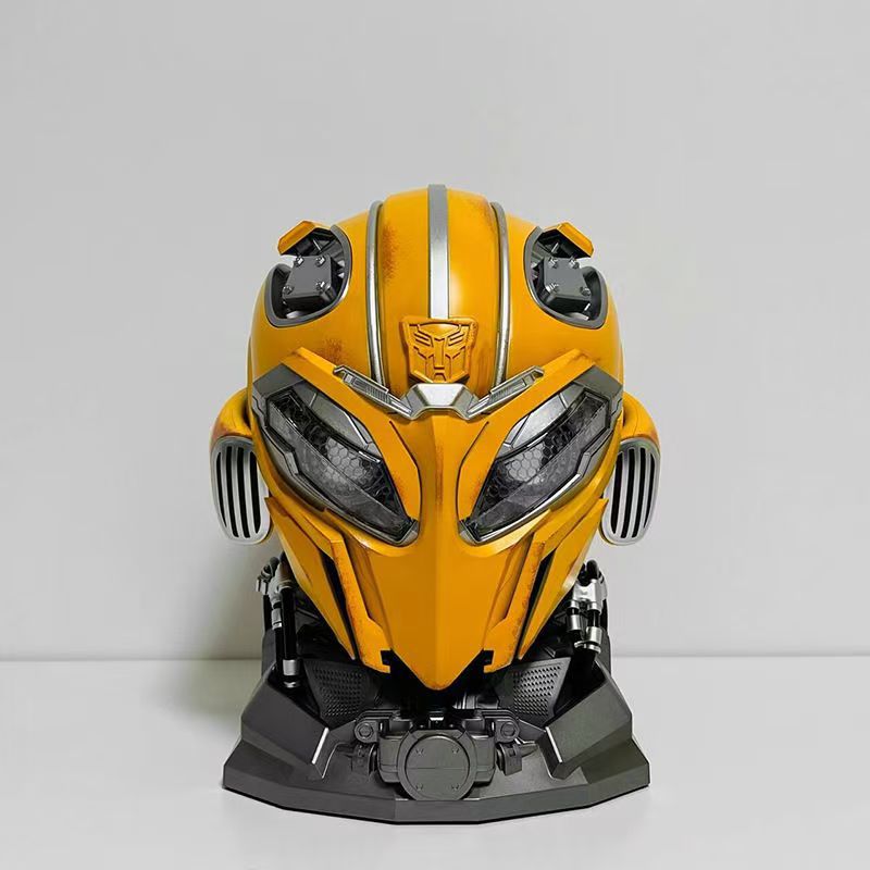 Bumblebee Transformation Helmet | Voice, Touch & Remote Control | 1:1 Wearable Collectible