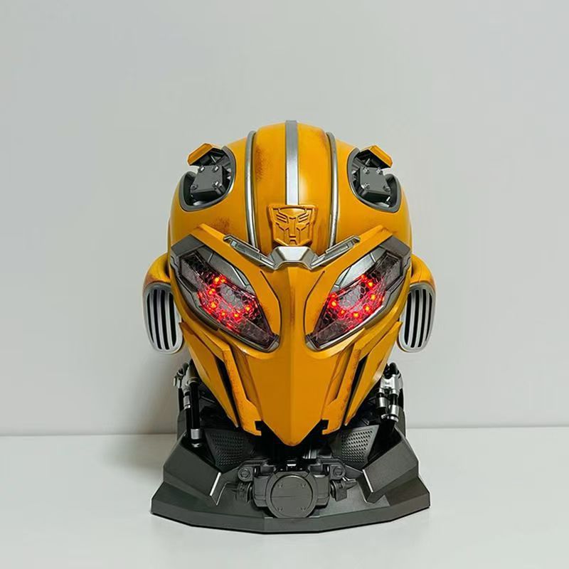 Bumblebee Transformation Helmet | Voice, Touch & Remote Control | 1:1 Wearable Collectible